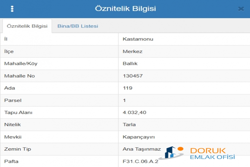 Doruk Emlak Ofisi > DORUK EMLAK OFİSİNDEN ANKARA YOLU BALLIK KÖYÜNDE SATILIK ARAZİLER